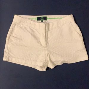White C Wonder Shorts